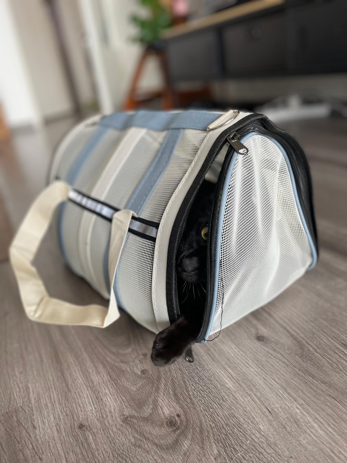 Sac de transport pour chat Coeur de Chat