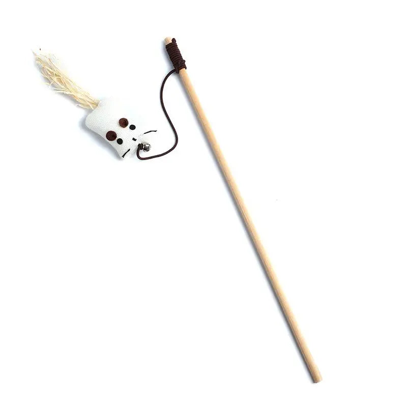 1 jouet plume pour chat â baguette colorĂ©e amusante pour chaton â jouet interactif en bois pour chat â accessoire pour animaux. Coeur de Chat
