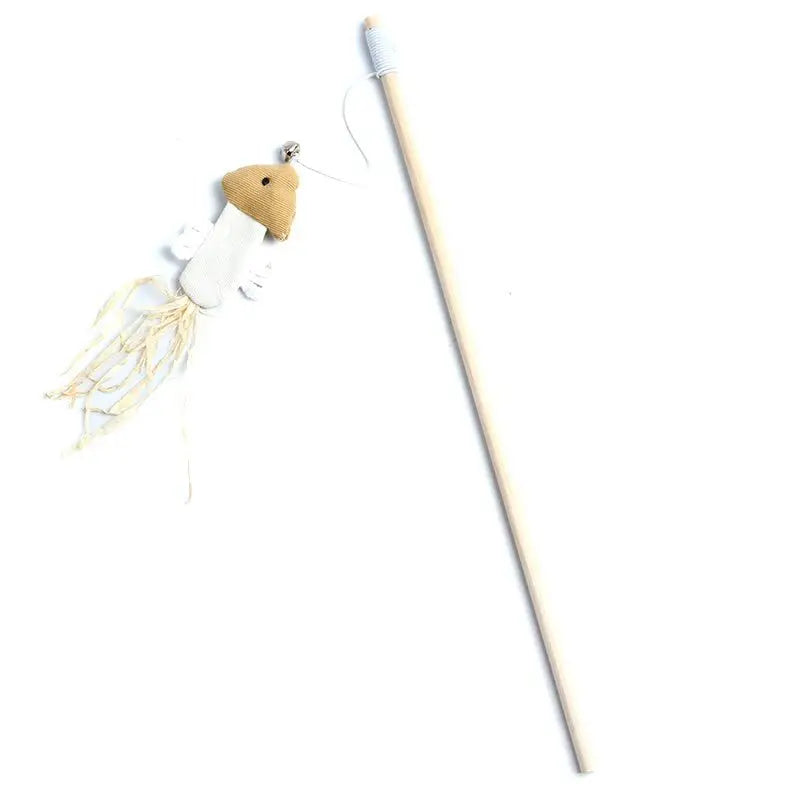 1 jouet plume pour chat â baguette colorĂ©e amusante pour chaton â jouet interactif en bois pour chat â accessoire pour animaux. Coeur de Chat