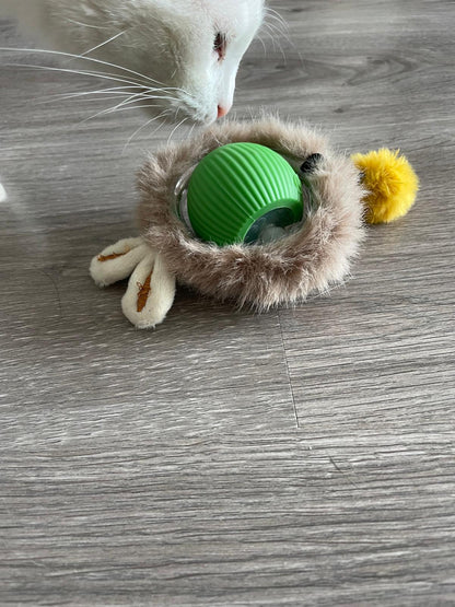 Balle électrique interactive pour chat Coeur de Chat