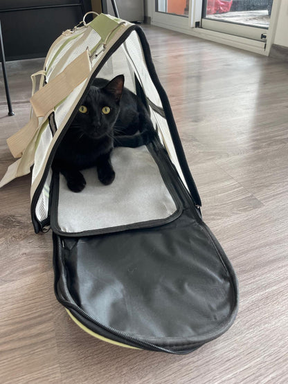 Sac de transport pour chat Coeur de Chat